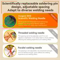Awgem SH2 Portable Mini Spot Welder Adjustable Spot Welding Machine for Lithium Battery_img_7