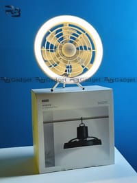 JISULIFE FA17 Rechargeable Fan with LED Light and Table Tripod_img_2