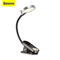 Baseus Rechargeable Mini Clip Lamp For Book Reading, Aquarium, Laptop Keybaord Light Portable_img_1