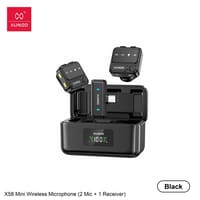XUNDD X58 Mini Wireless Microphone (2 Mics + 1 Receiver)_img_0