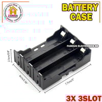 18650 Battery Case Holder Bracket Storage Holder 3X Slot for 3 Cell_img_2
