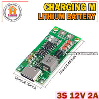 Multi-Cell 3S 2A Type-C To 12.6V Step-Up Boost Lipo- Polymer Li-Ion Charger 11.1V 18650 Lithium Battery_img_3