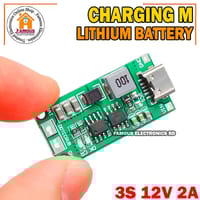 Multi-Cell 3S 2A Type-C To 12.6V Step-Up Boost Lipo- Polymer Li-Ion Charger 11.1V 18650 Lithium Battery_img_0