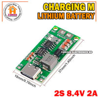 Multi-Cell 2S 2A Type-C To 8.4V Step-Up Boost Lipo- Polymer Li-Ion Charger 7.4V 18650 Lithium Battery_img_4