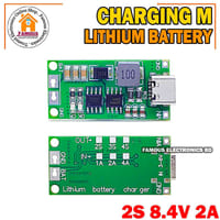 Multi-Cell 2S 2A Type-C To 8.4V Step-Up Boost Lipo- Polymer Li-Ion Charger 7.4V 18650 Lithium Battery_img_0