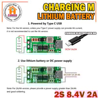 Multi-Cell 2S 2A Type-C To 8.4V Step-Up Boost Lipo- Polymer Li-Ion Charger 7.4V 18650 Lithium Battery_img_6