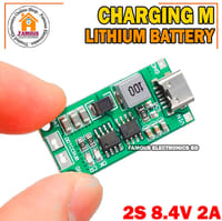 Multi-Cell 2S 2A Type-C To 8.4V Step-Up Boost Lipo- Polymer Li-Ion Charger 7.4V 18650 Lithium Battery_img_7