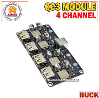 USB 4Channel QC3.0 QC2.0 DC-DC Buck Converter Charging Step Down Module 6-32V 9V 12V 24V to Fast Quick Charger Circuit Board 5V_img_1