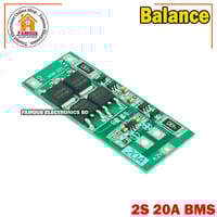 2S BMS 20A Circuit Module 8.4v Li-Ion Battery Protection Board-Balance_img_4