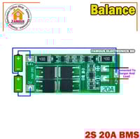 2S BMS 20A Circuit Module 8.4v Li-Ion Battery Protection Board-Balance_img_3