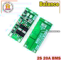 2S BMS 20A Circuit Module 8.4v Li-Ion Battery Protection Board-Balance_img_0