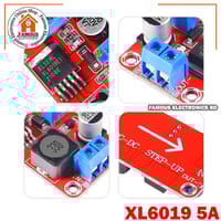 5A DC-DC Step Up Power Module Boost Volt Converter 3.3V-35V To 5V 6V 9V 12V 24V XL6019_img_7