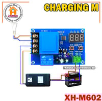 XH-M602 Digital Control Charging Control Module AC220V Lithium Li-ion Storage Charger Control Switch Protection Board_img_0