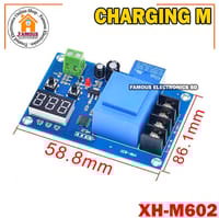 XH-M602 Digital Control Charging Control Module AC220V Lithium Li-ion Storage Charger Control Switch Protection Board_img_6
