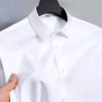 Micro stitch shirt- White (Premium)_img_3