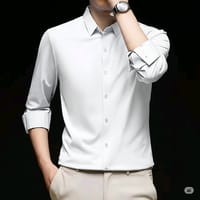 Micro stitch shirt- White (Premium)_img_2