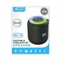 Moxx MS-70 RGB Bluetooth Speaker | 10W | TWS | Mic | SD Card | FM | Type-C_img_0