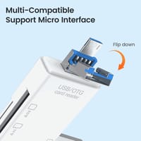 6-in-1 OTG Card Reader | Type-A/B/C | USB | SD | MicroSD | USB 2.0_img_4