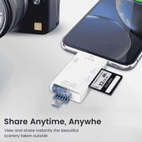 6-in-1 OTG Card Reader | Type-A/B/C | USB | SD | MicroSD | USB 2.0_img_5