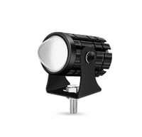 Bike or car mini driving fog light 2 colour white & yellow 1pcs_img_1