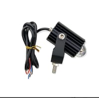 Bike or car mini driving fog light 2 colour white & yellow 1pcs_img_2