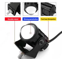 Bike or car mini driving fog light 2 colour white & yellow 1pcs_img_3