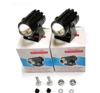 Bike or car mini driving fog light 2 colour white & yellow 1pcs_img_5