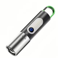 KINSACH KS-836 Multifunction LED Flashlight | 1200mAh Rechargeable | Zoomable | Waterproof | Candle Light | Type-C Torch_img_2