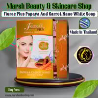 👉🔰Fiorae Plus Papaya And Carrot Nano White Soap(165g)_img_0