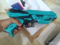 Rubber bullet gun with laser light_img_1