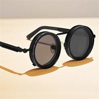 New Arrive 1-9 Adjustable Sunglasses Moonglass-Nd Filter Lenses Adjustable Tint Rounded Polarized Sunglasses_img_3