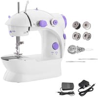 Portable Mini Sewing Machine – Dual-Speed, LED Light, Foot Pedal, Thread Cutter, 25 Threads – Compact Electric Stitch Tool for Beginners & Home Use_img_6