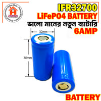1PCS 32700 Band New Lifepo4 Battery 3.2V 6000mAh_img_2