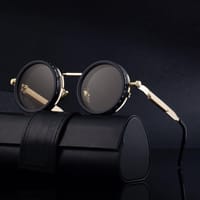 New Arrive 1-9 Adjustable Sunglasses Moonglass-Nd Filter Lenses Adjustable Tint Rounded Polarized Sunglasses_img_0