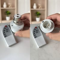 Smart B22 to B22 IR Lamp Holder with Wireless Remote & Timer_img_0