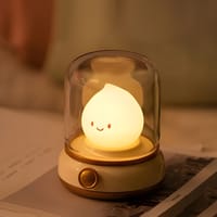 Vintage Cordless Kerosene Lamp- USB Rechargeable Night Light_img_1