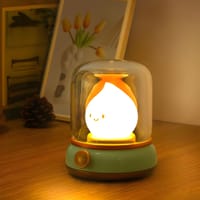 Vintage Cordless Kerosene Lamp- USB Rechargeable Night Light_img_0