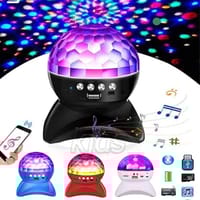 L-740 Wireless Bluetooth Audio, LED Stage Audio, Colorful Lighting Speaker, Radio, Mini Square Dance Speaker_img_4