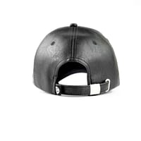 Episodes Iconic Black Faux Leather Cap_img_4