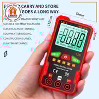 NCV Digital Multimeter High Precision Burn-Proof Fully Automatic Multimeter_img_2