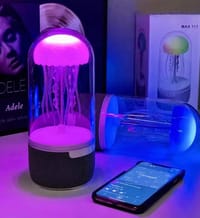 MAX-113 Jellyfish Bluetooth Speaker with LED Lights, 10W Stereo Sound, Bluetooth 5.2 & 6H Battery Life_img_1