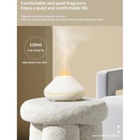 GearUP DQ705 Volcanic Flame Mini Humidifier With Color Night Light- White_img_1