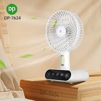 Duration Power DP-7624 Desktop Portable Rechargeable Fan 3000mAh_img_0