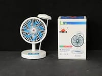 Rechargeable Folding Fan Mini fan With LED Light-JR 2022_img_1