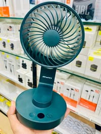 Awei F34 Strong Wind Air Circulation Wide Angle Night Lamp Fan 4000mAh_img_0