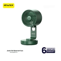 Awei F34 Strong Wind Air Circulation Wide Angle Night Lamp Fan 4000mAh_img_2
