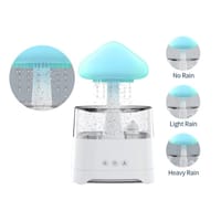 5 IN 1 Bluetooth Speaker Rain Cloud Humidifier, switchable 7 colors, 450ml capacity super quiet, intelligent anti-dry function_img_3
