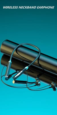 HM01 Bluetooth 5.0 Sports Neckband Headphones with Magnetic Design_img_1