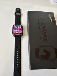 WS-S9 MAX Smartwatch With AMOLED Display And 2 Strap_img_0