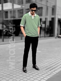 OLD MONEY PK WASH POLO (Light Green)_img_1